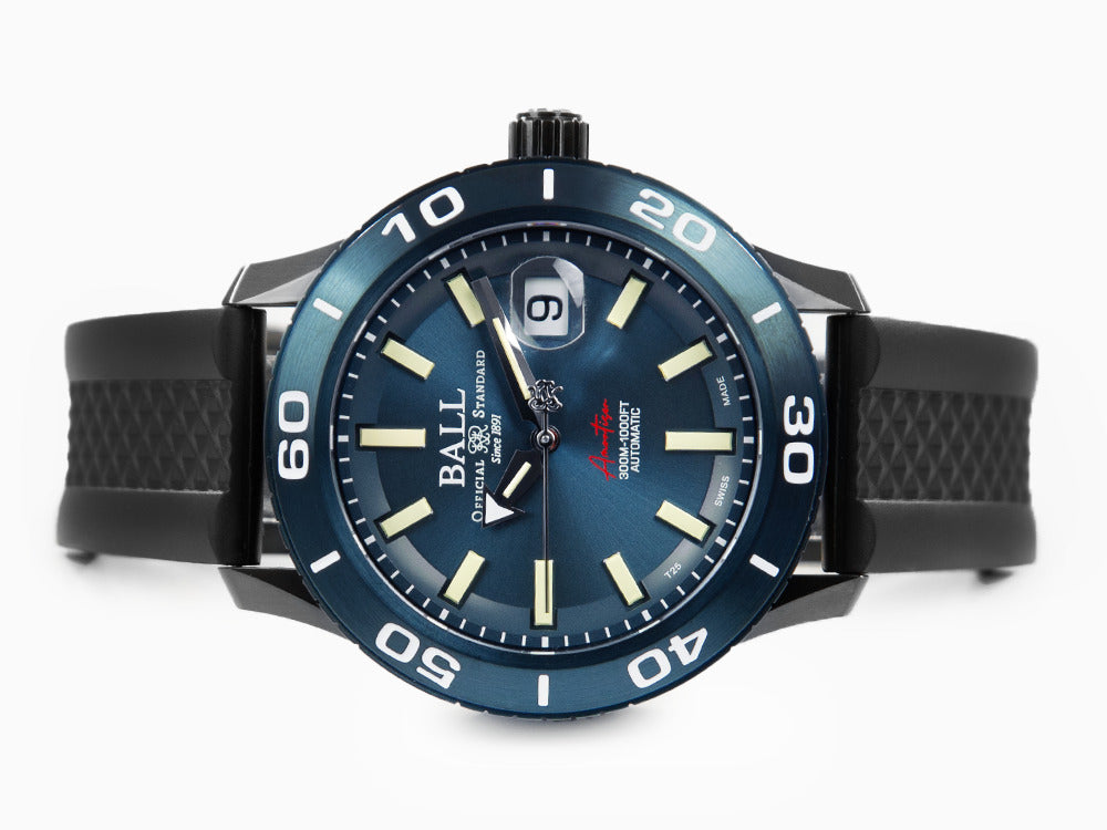 Ball Fireman NECC Automatik Uhr, Ball RR1103, Blau, DM3090A-P11J-BE