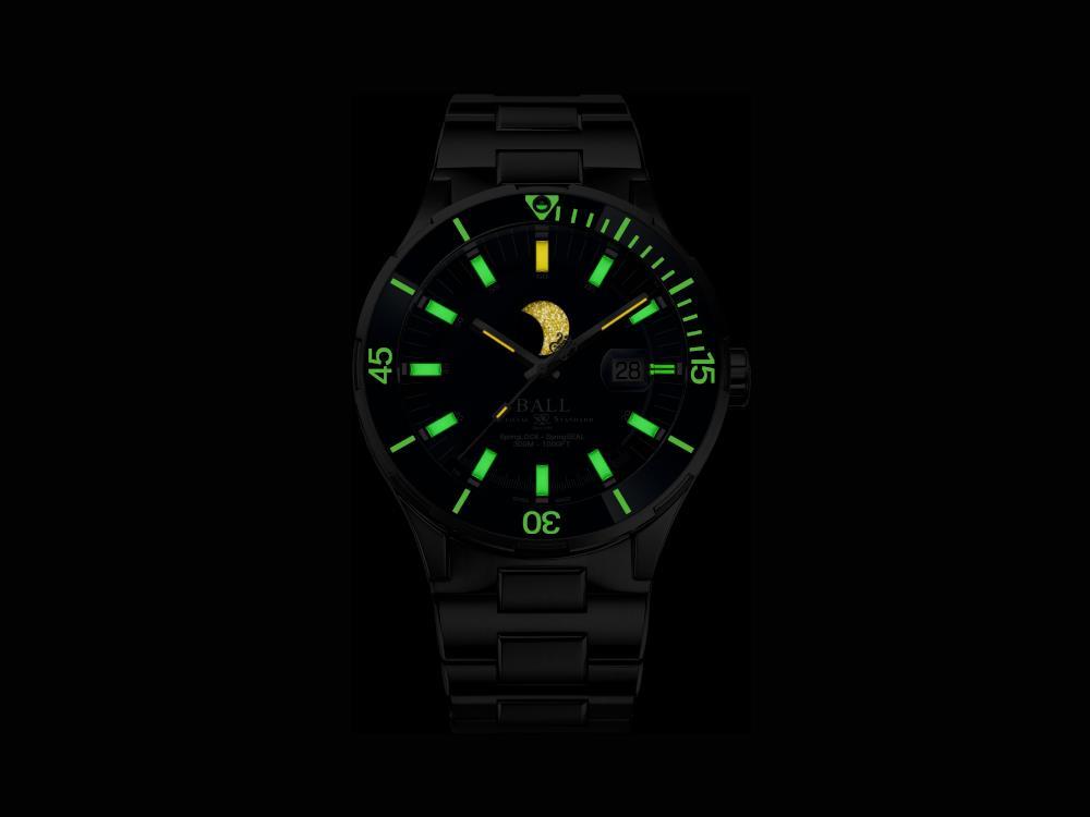 Ball Roadmaster Challenger Moon Phase LE Automatik Uhr, DM3130B-S13J-BE