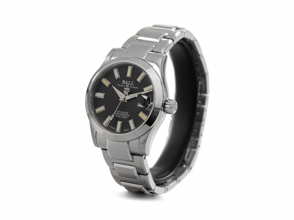 Ball Engineer III Marvelight Chronometer Automatik Uhr, 36 mm, NL9616C-S1C-BKR