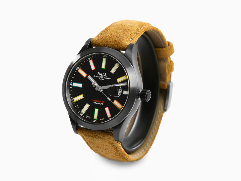 Ball Engineer II Rainbow Automatik Uhr, Limitierte Edition, NM2028C-L28CJ-BK