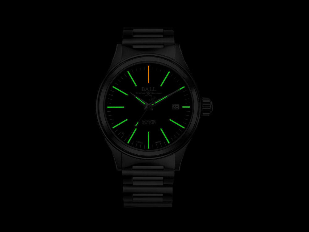 Ball Fireman Enterprise Automatik Uhr, Ball RR1103, Schwarz, NM2098C-S20J-BK