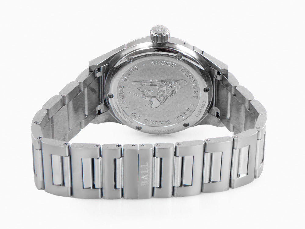 Ball Fireman Victory Automatik Uhr, Blau, Stahlband, NM2098C-S6J-BE