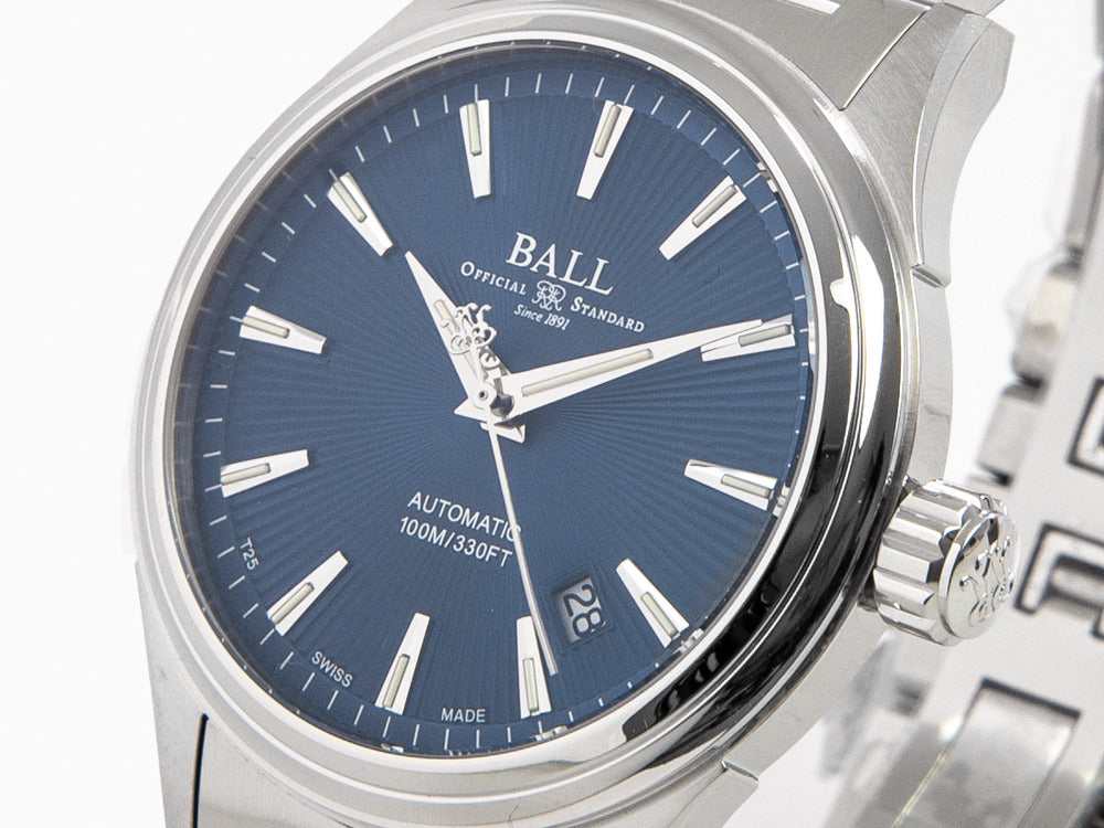 Ball Fireman Victory Automatik Uhr, Blau, Stahlband, NM2098C-S6J-BE