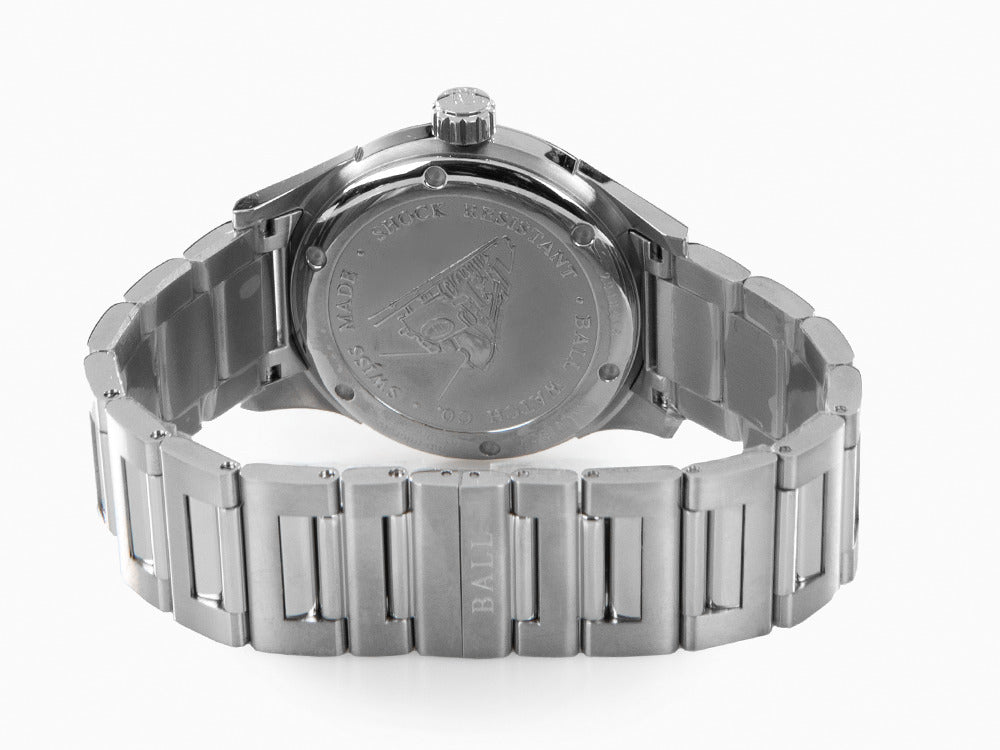 Ball Fireman Victory Automatik Uhr, Silber, Stahlband, NM2098C-S6J-SL