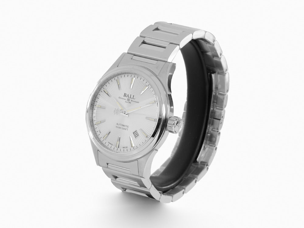 Ball Fireman Victory Automatik Uhr, Silber, Stahlband, NM2098C-S6J-SL