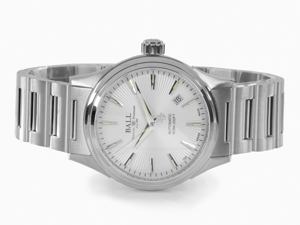Ball Fireman Victory Automatik Uhr, Silber, Stahlband, NM2098C-S6J-SL