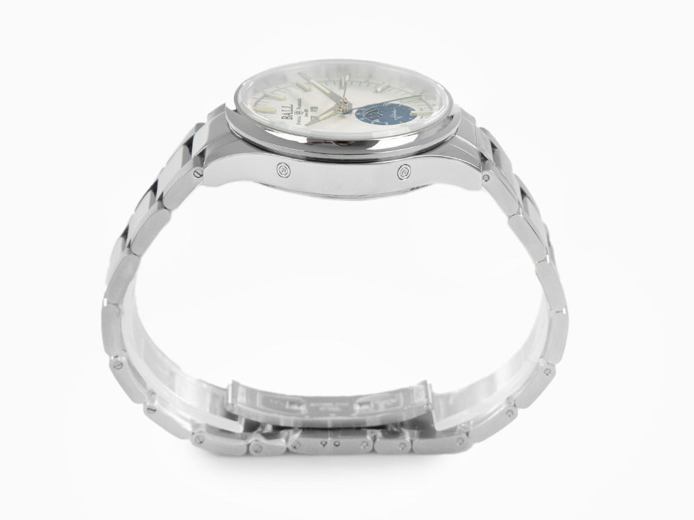 Ball Engineer II Moon Calendar Automatik Uhr, Limitierte Edition, NM3016C-S1J-WH