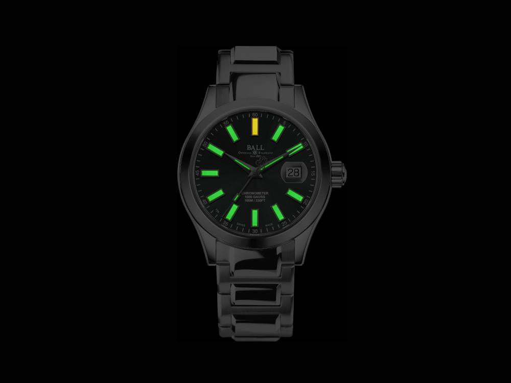 Ball Engineer III Marvelight Chronometer Automatik Uhr, 40mm, NM9026C-S6CJ-GY