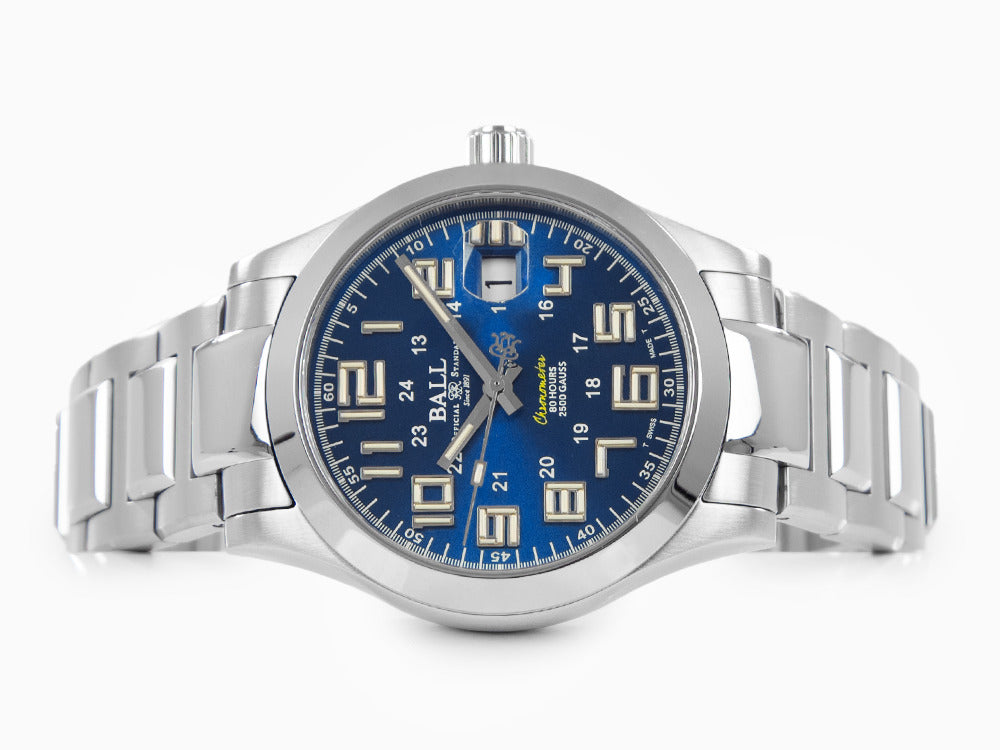 Ball Engineer M Pioner Automatik Uhr, Blau, 40 mm, COSC, NM9032C-S2C-BE1