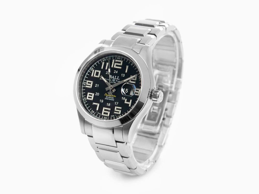 Ball Engineer M Pioner Automatik Uhr, 40 mm, COSC, Stahlband, NM9032C-S2C-BK1