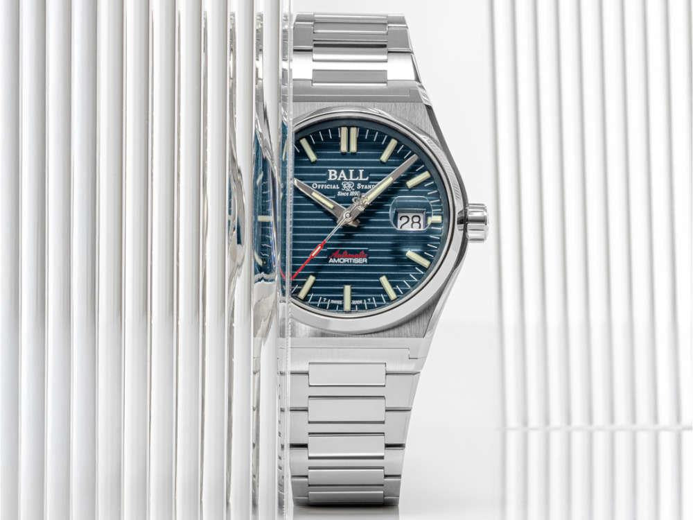 Ball Roadmaster Perseverer Automatik Uhr, Blau, 40 mm, NM9050C-S1-BE