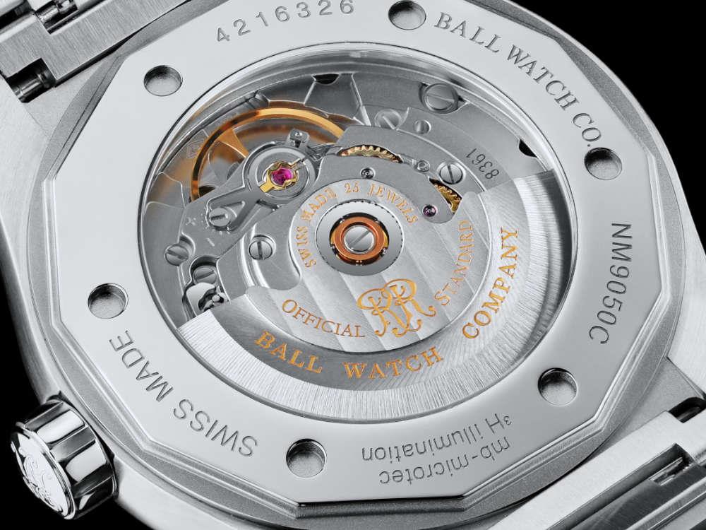 Ball Roadmaster Perseverer Automatik Uhr, Blau, 40 mm, NM9050C-S1-BE