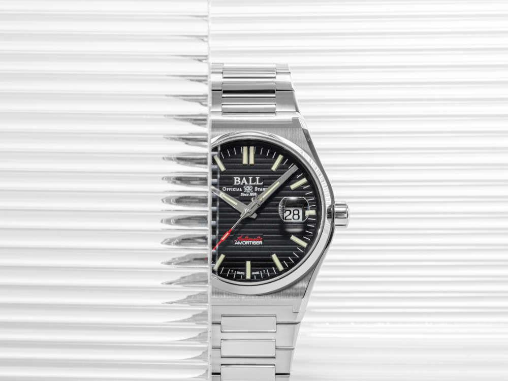 Ball Roadmaster Perseverer Automatik Uhr, Schwarz, 40 mm, NM9050C-S1-BK