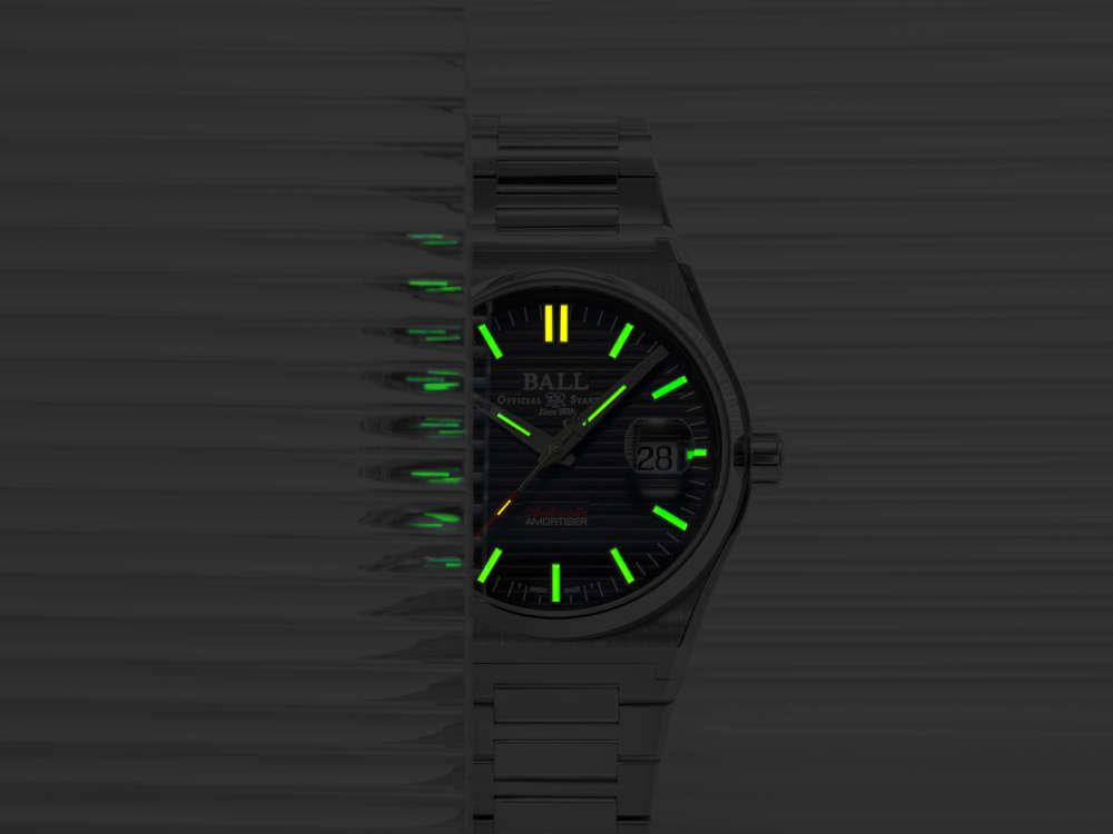 Ball Roadmaster Perseverer Automatik Uhr, Schwarz, 40 mm, NM9050C-S1-BK