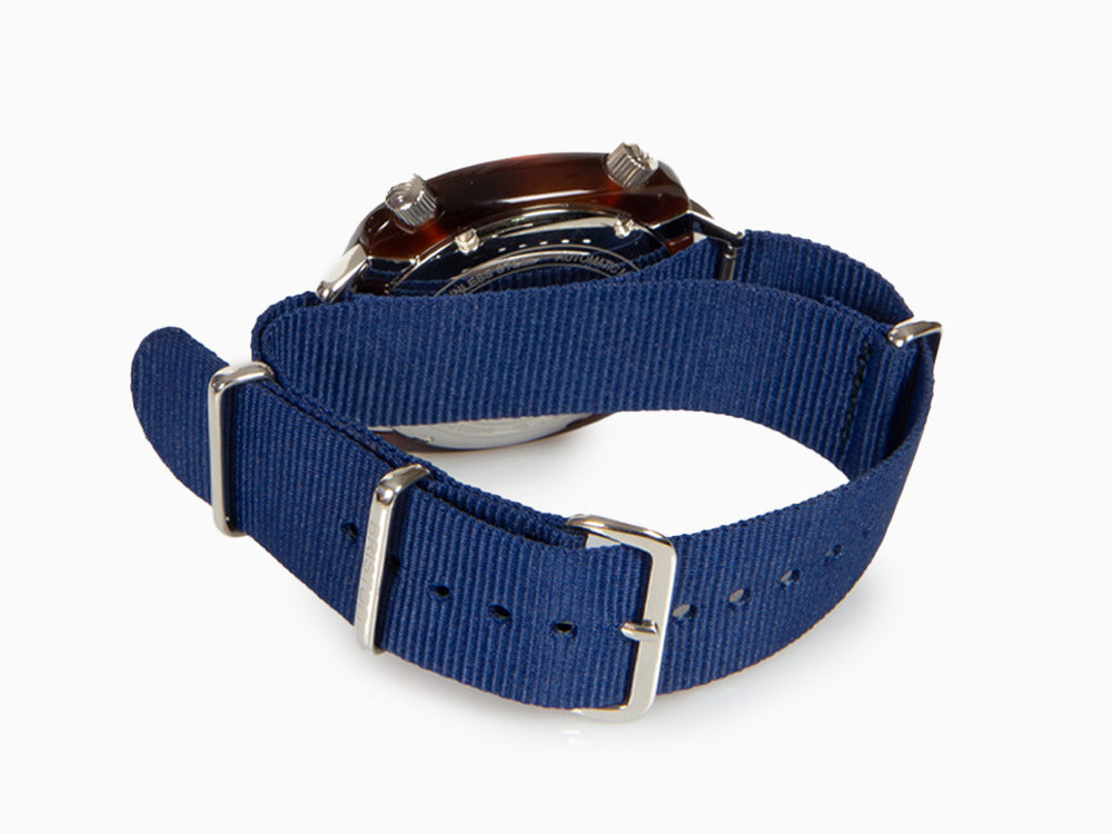 Briston Clubmaster Diver Automatik Uhr, Blau, 42 mm, 17642.SA.TD.15.NNB