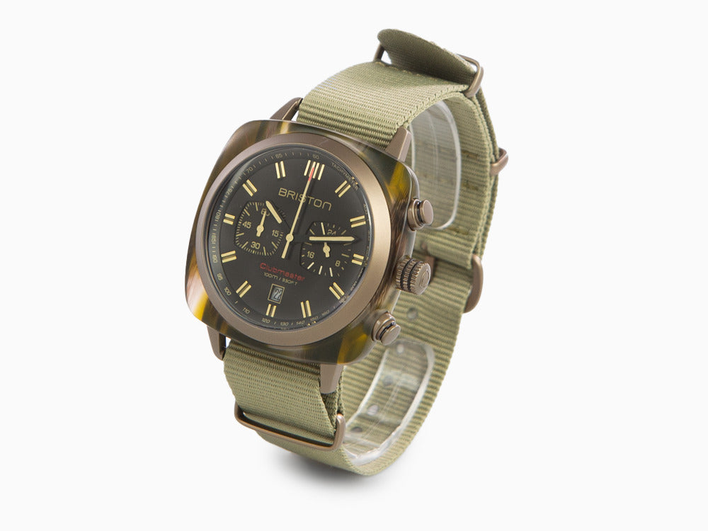 Briston Clubmaster Sport Quartz Uhr, Schwarz, 42 mm, 18142.PKAM.TJS.19.NJ