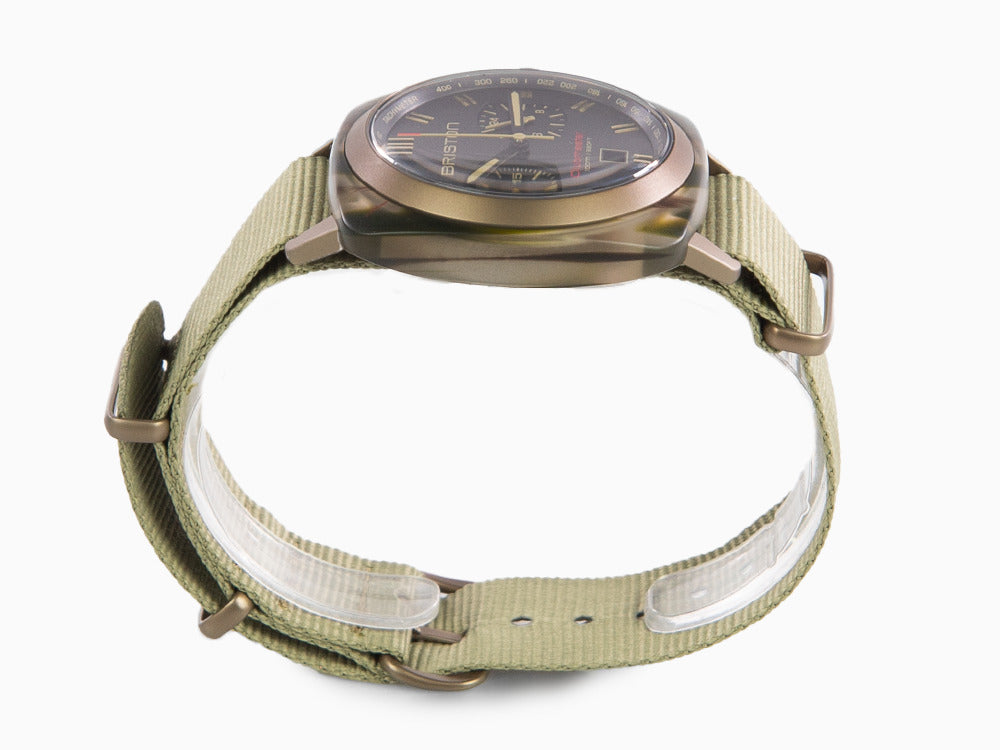 Briston Clubmaster Sport Quartz Uhr, Schwarz, 42 mm, 18142.PKAM.TJS.19.NJ