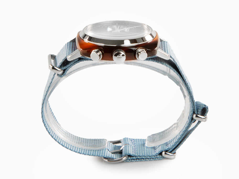 Briston Clubmaster Classic Quartz Uhr, Blau, 40 mm, 19140.SA.T.25.NIB