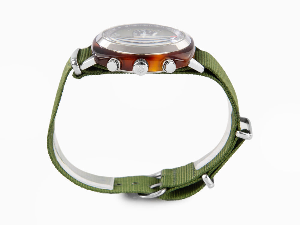 Briston Clubmaster Sport Quartz Uhr, Grün, 42 mm, 20142.SA.TS.26.NOL