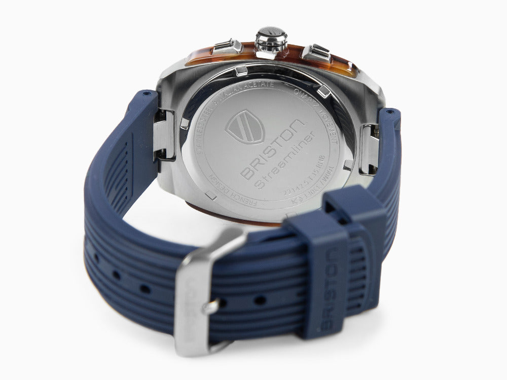 Briston Streamliner Urban Quartz Uhr, Blau, 42 mm, 22142.S.T.15.RNB