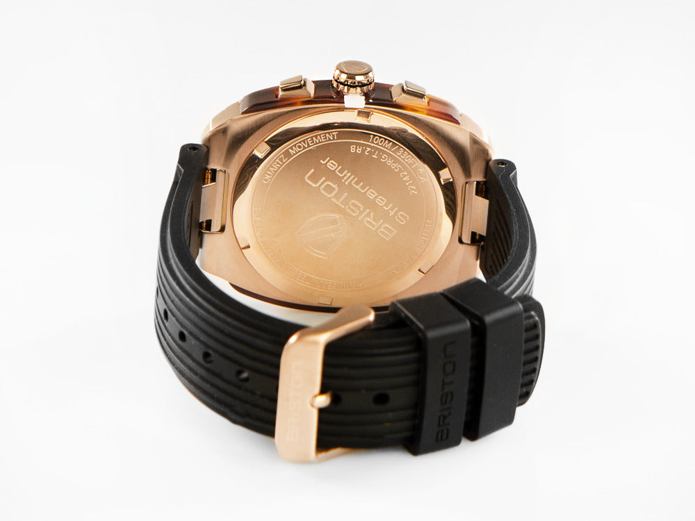 Briston Streamliner Urban Quartz Uhr, PVD, Weiss, 42 mm, 22142.SPRG.T.2.RB