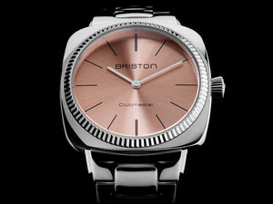 Briston Clubmaster Elegant Quartz Uhr, Rose, 37 mm, 23937.S.E.6.SB