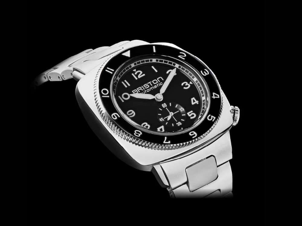 Briston Clubmaster Legend Small Second Automatik Uhr, 39 mm, 241639.PS.L.1.SB