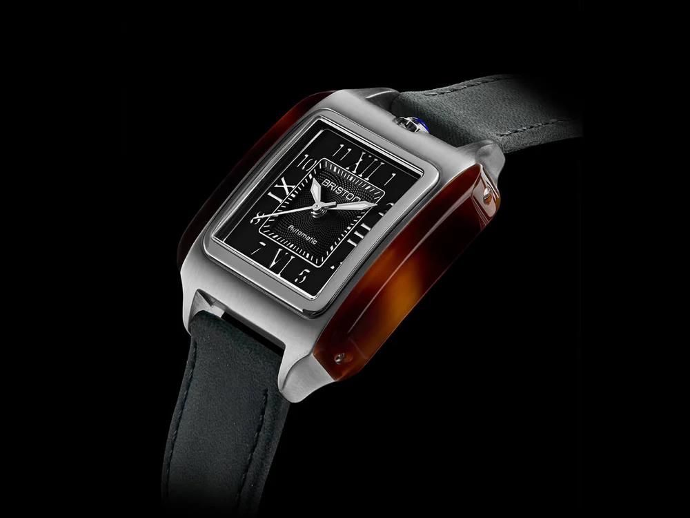 Briston Streamliner Kennedy Automatik Uhr, Schwarz, 36 mm, 251936.SA.T.1.CH