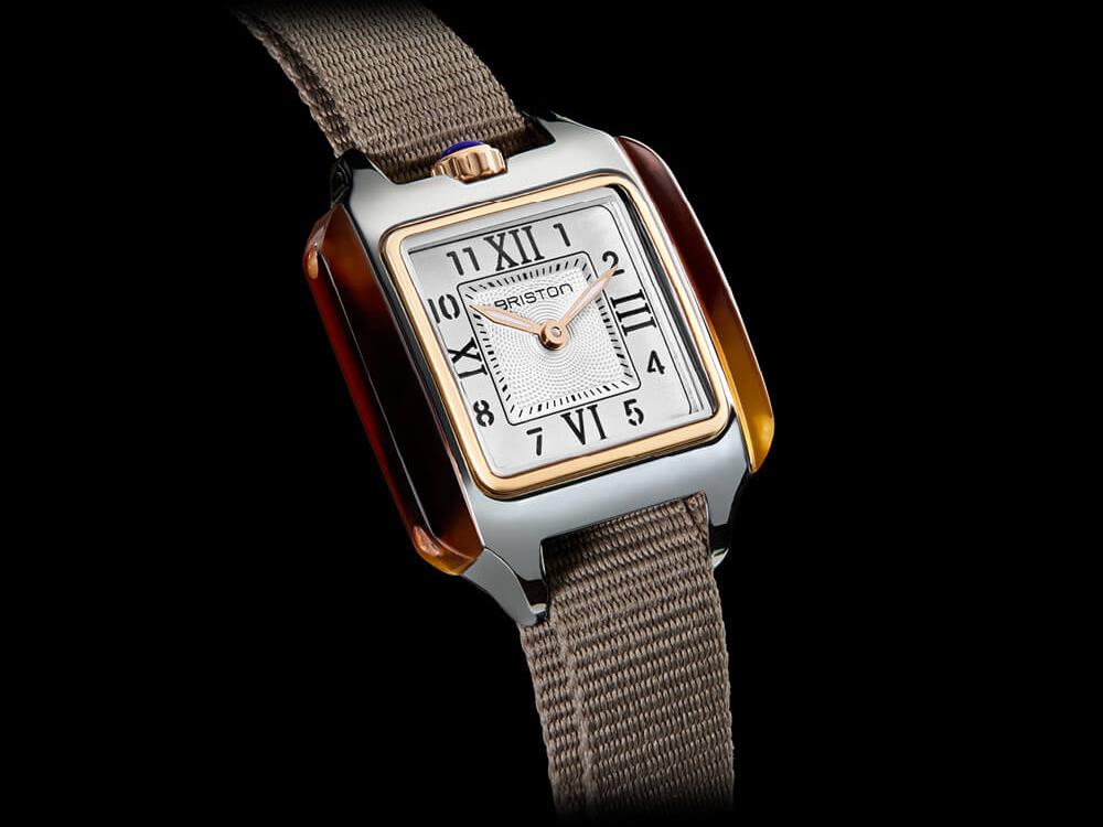 Briston Streamliner Kennedy Petite Quartz Uhr, Weiss, 252025.PRA.T.2.NT