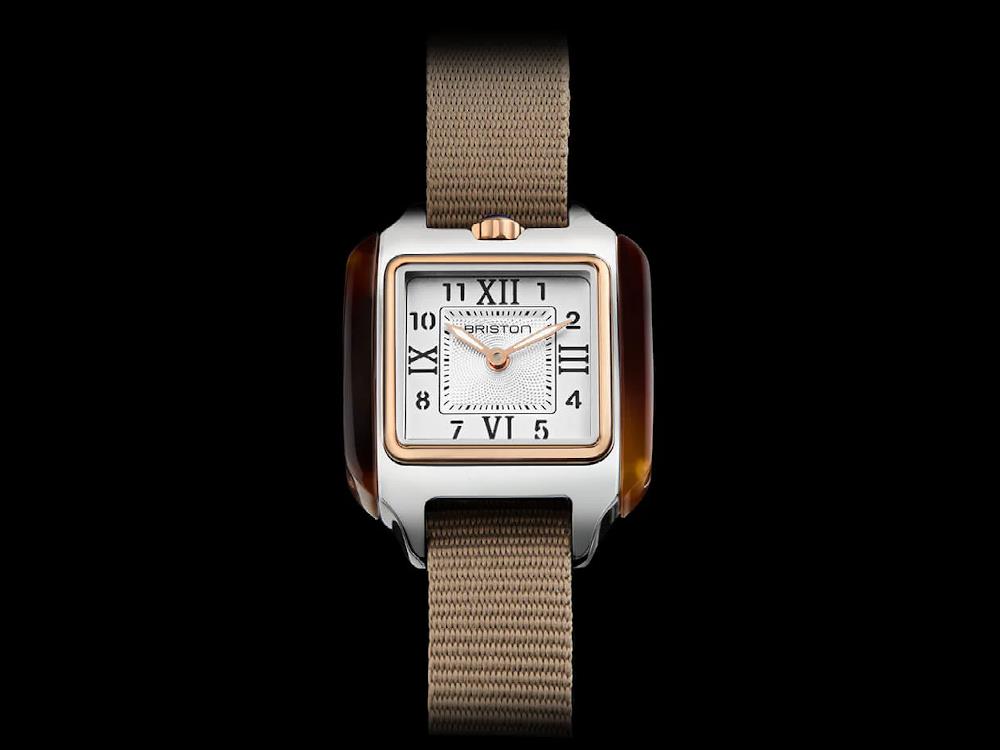 Briston Streamliner Kennedy Petite Quartz Uhr, Weiss, 252025.PRA.T.2.NT