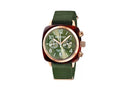 Briston Clubmaster Classic Quartz Uhr, Grün, 40 mm, 19140.PRA.T.26.NOL