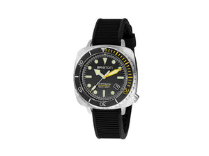 Briston Clubmaster Diver Pro Automatik Uhr, Schwarz, 44 mm, 20644.S.DP.34.RB