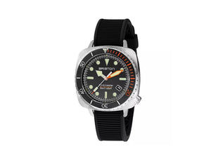 Briston Clubmaster Diver Pro Automatik Uhr, Schwarz, 44 mm, 20644.S.DP.35.RB