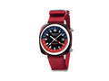 Briston Clubmaster GMT Traveler Automatik Uhr, Rot, 42 mm, 19842.SA.T.P.NR