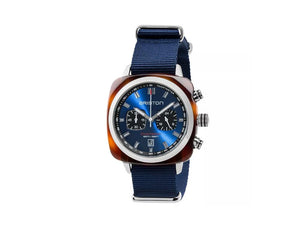 Briston Clubmaster Sport Quartz Uhr, Blau, 42 mm, 17142.SA.TS.9.NNB