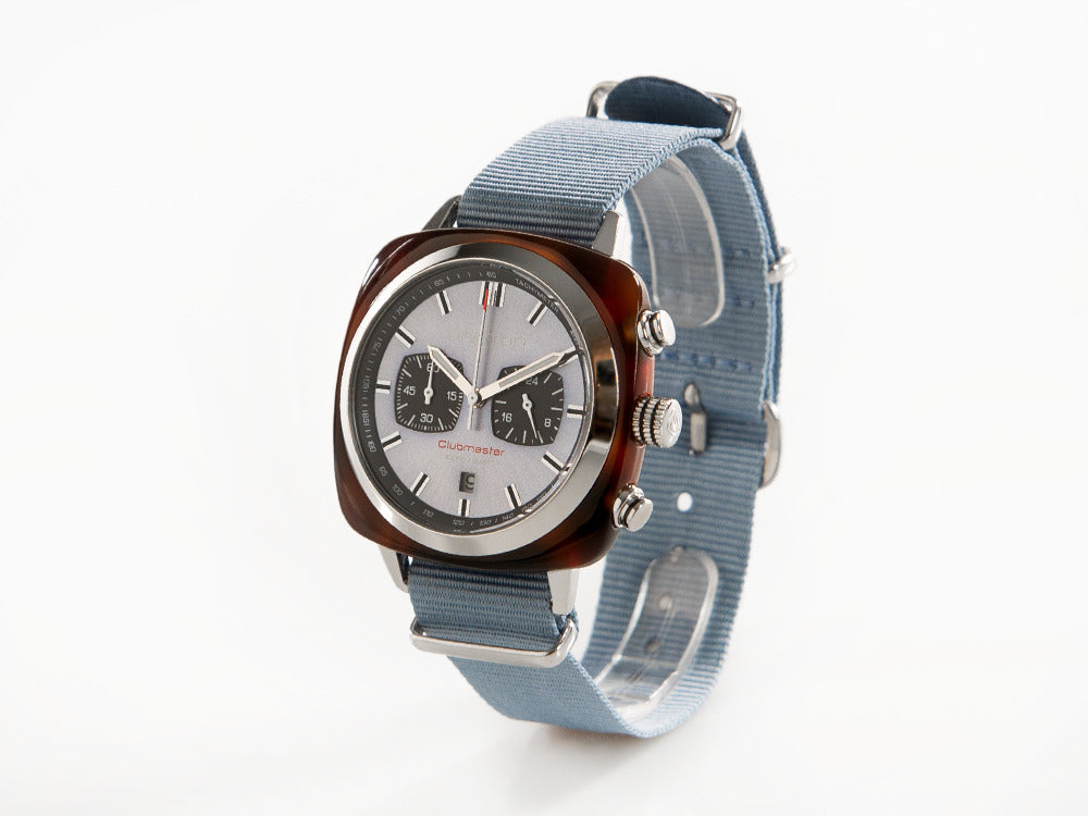 Briston Clubmaster Sport Quartz Uhr, Blau, 42 mm, 20142.SA.TS.25.NIB
