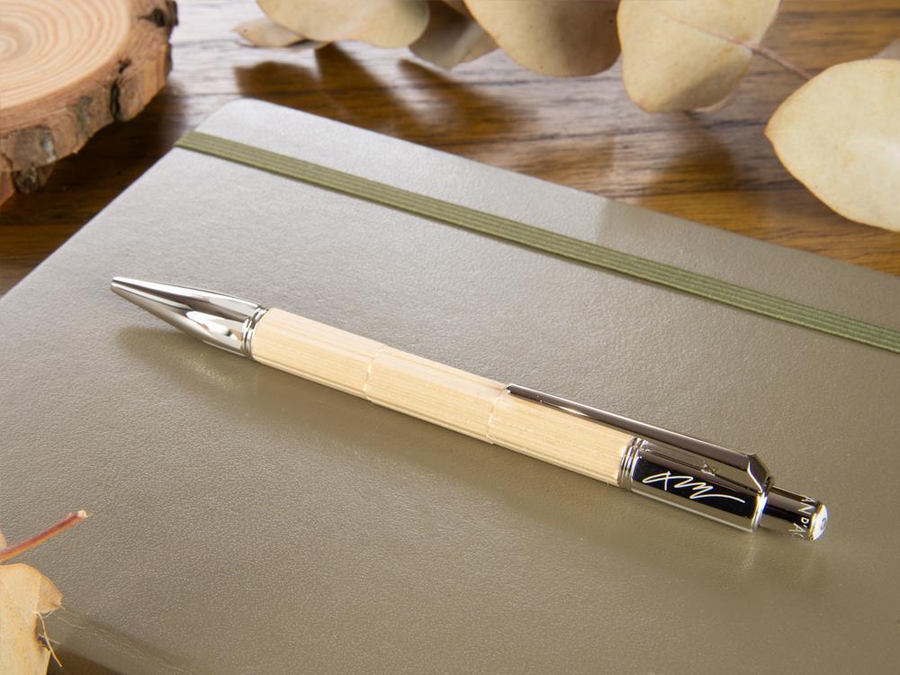 Caran d'Ache Varius Kengo Kuma Kugelschreiber, Holz, Braun, Lim. Ed, 1658.481