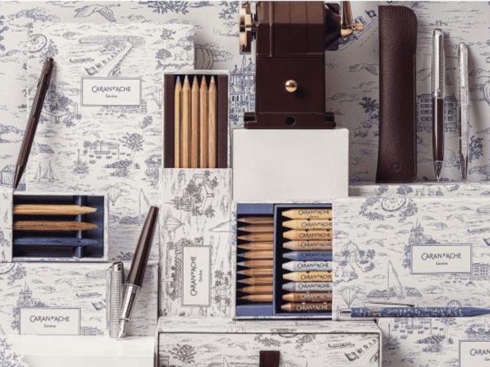 Caran d'Ache Toile de Jouy Limited Edition Füllfederhalter, 1667.491