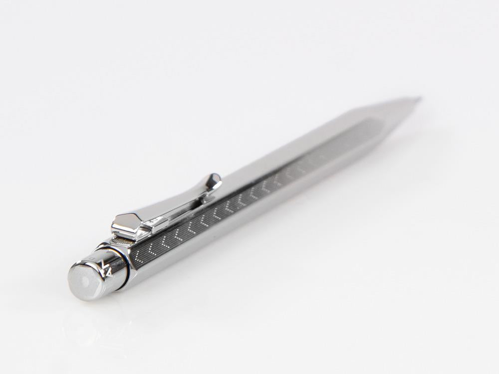 Caran d´Ache Ecridor Chevron Minenbleistift, Palladium, Silber, 4.286