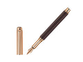 Caran d´Ache Varius Ebony Füllfederhalter, Ebenholz, Braun, 4490.142