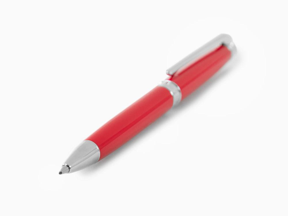 Caran d´Ache Léman Slim Scarlet Red Minenbleistift, Rot, Rhodium, 4761.770