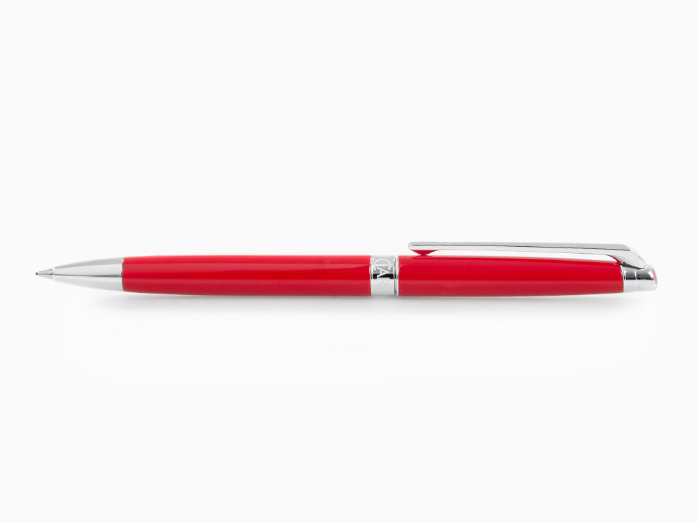 Caran d´Ache Léman Slim Scarlet Red Minenbleistift, Rot, Rhodium, 4761.770