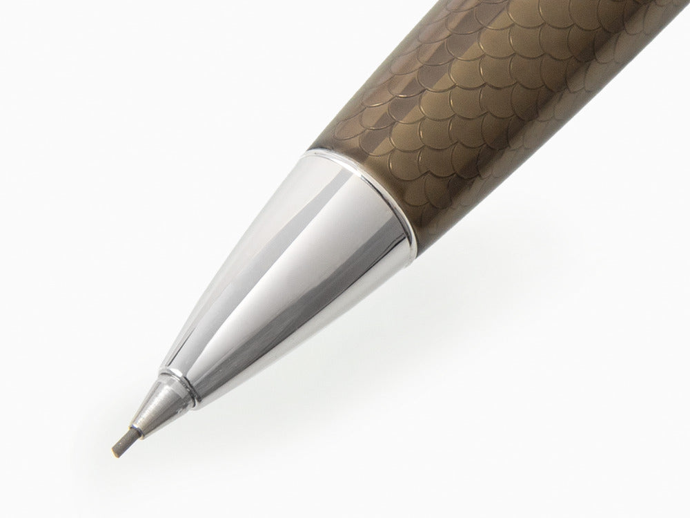 Caran d´Ache Léman Caviar Minenbleistift, Lack, Braun, Rhodium, 4769.497