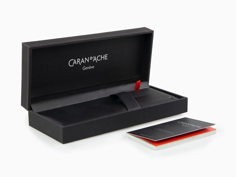 Caran d'Ache Léman Slim Lights Kugelschreiber, Rhodium, Silber, 4781.386