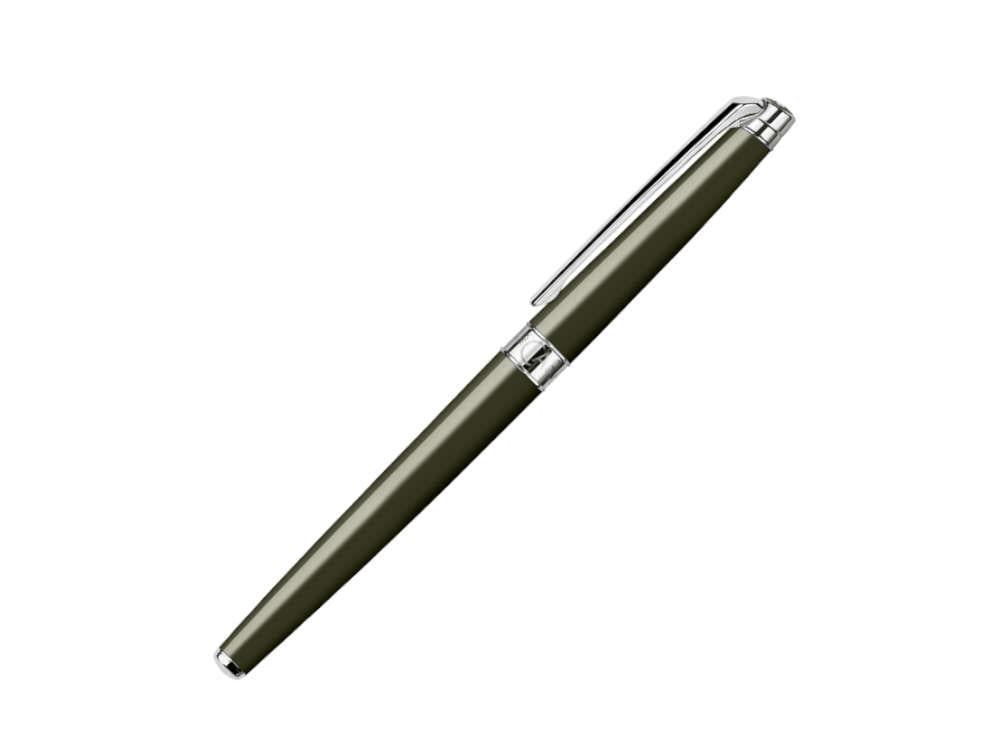 Caran d'Ache Léman Slim Terre d’Ombre Füllfederhalter, Grün, 4791.016