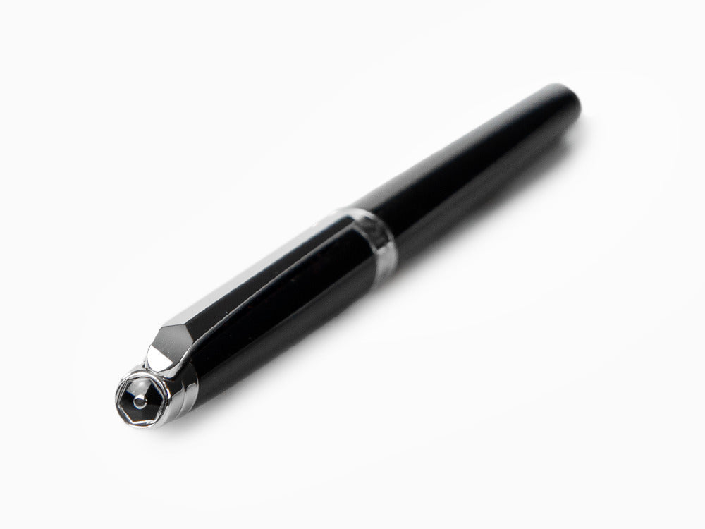 Caran d´Ache Léman Slim Black Ebony Füllfederhalter, Schwarz, 4791.782