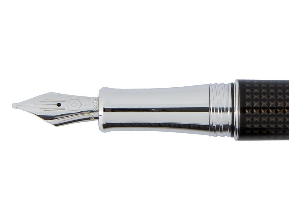 Caran d´Ache Léman de Nuit Füllfederhalter, schwarzer Lack, 4799.019