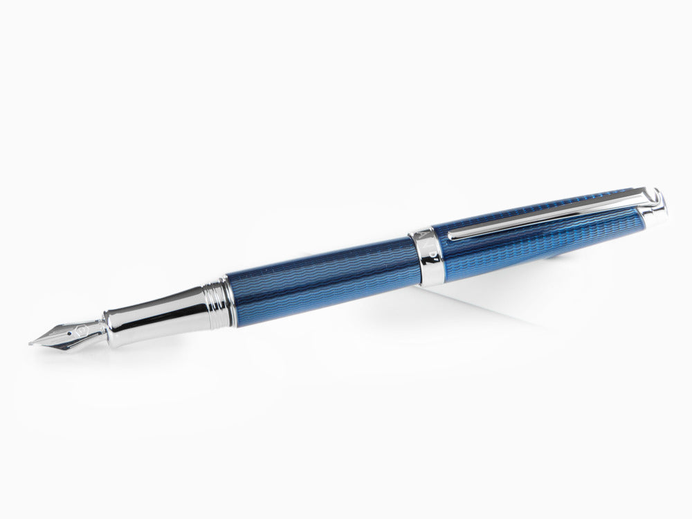 Caran d´Ache Léman Grand Bleu Füllfederhalter, Lacquer, Blau, 4799.168