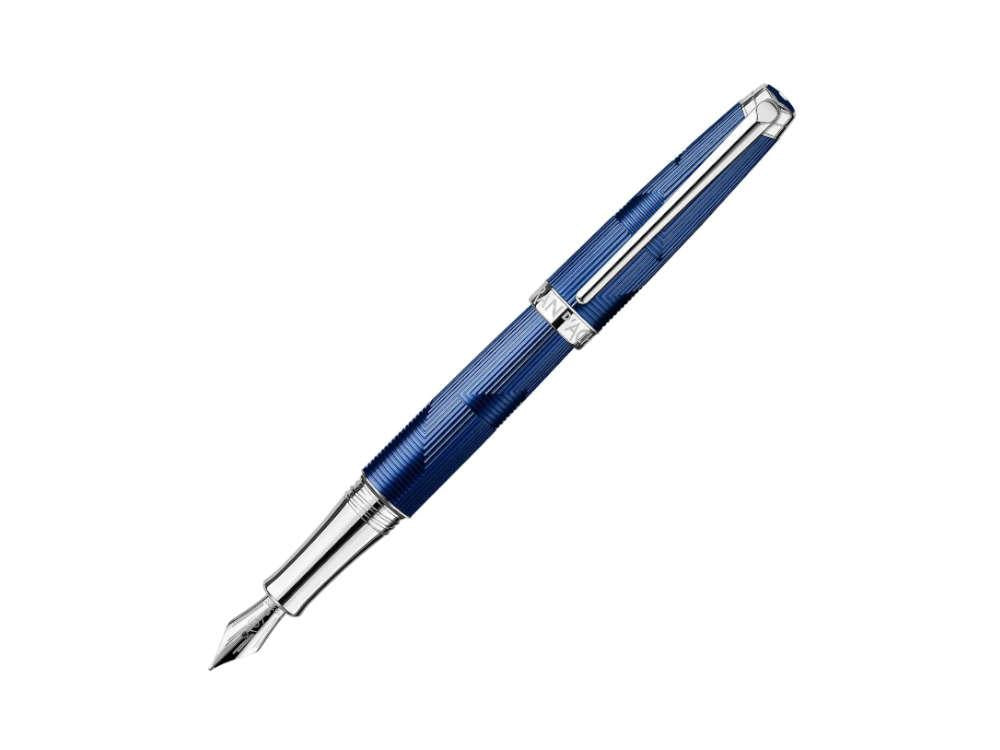 Caran d'Ache Léman Bleu Marin Füllfederhalter, Lack, Blau, 4799.169