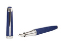 Caran d´Ache Léman Blue Night Matt Füllfederhalter, Lack, 4799.449 - Nib F